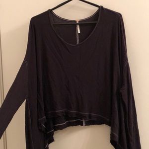Free People, Black Longsleeve